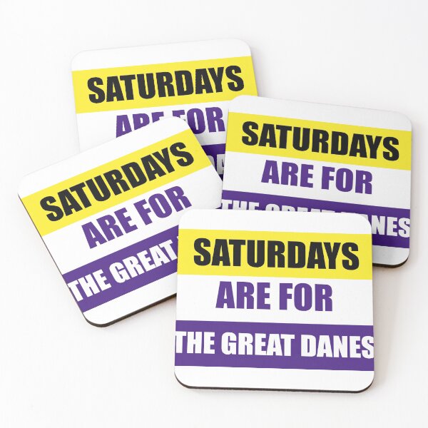 Item preview, Saturdays are for the Great Danes designed and sold by brianacecilia.