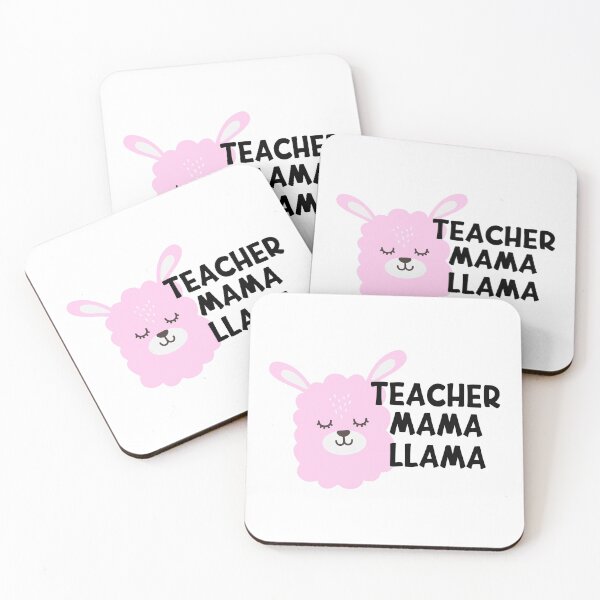 Item preview, Teacher Mama Llama Pink Design designed and sold by saminsecondary.