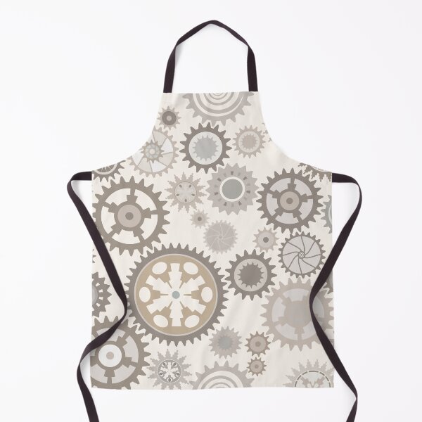 Item preview, Clock cogwheels. Retro Seamless pattern. designed and sold by MysticaLink.