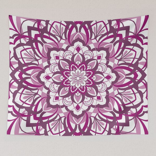 Item preview, Rose pink mandala designed and sold by Hurricanegreen.