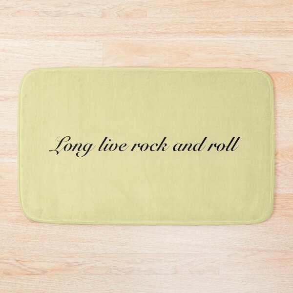 Item preview, "long live rock and roll" designed and sold by Feel-GoodPrints.