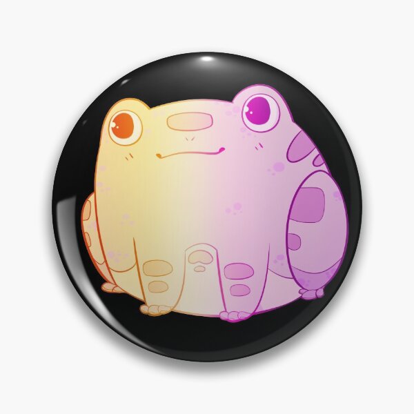 Artikelvorschau, Chibi Frog Sitting - Lesbenflagge entworfen und verkauft von Sumire76.