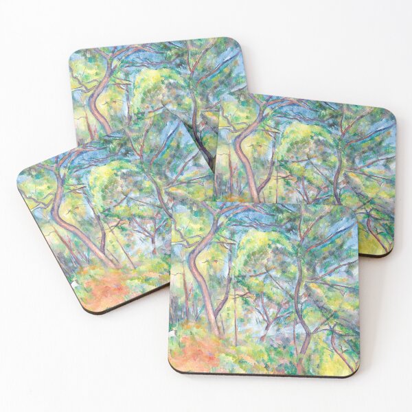 Item preview, Painting Art, Paul Cézanne Paintings Artwork, Sous-Bois designed and sold by SasyJamArt.