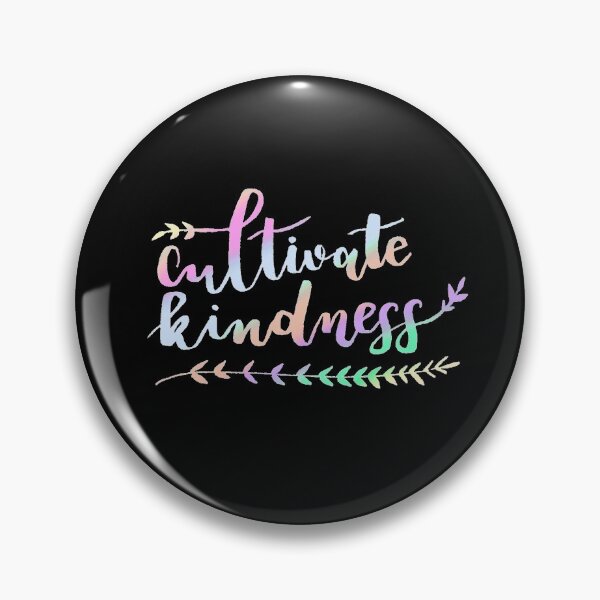 Item preview, Cultivate Kindness Positive Quote Multicolored designed and sold by faithful-ink.