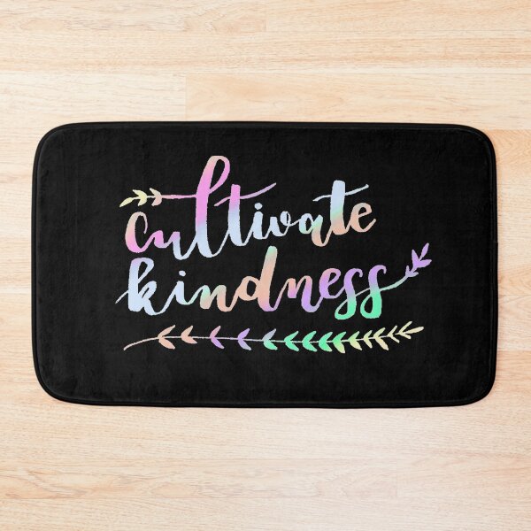 Item preview, Cultivate Kindness Positive Quote Multicolored designed and sold by faithful-ink.