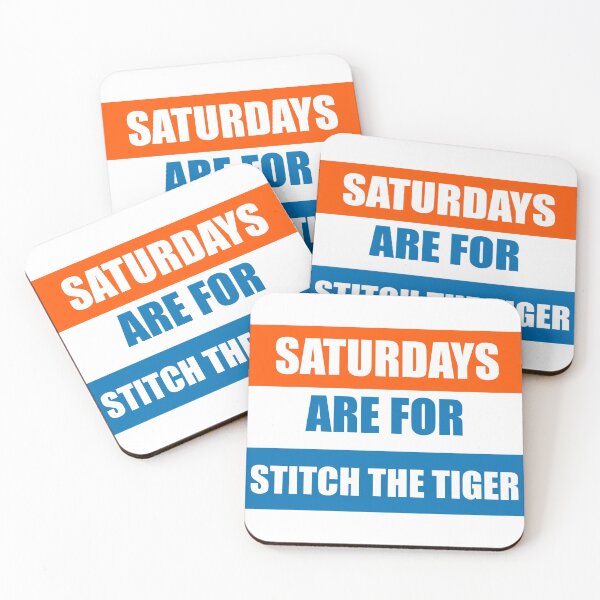 Item preview, Saturdays are for Stitch the Tiger designed and sold by brianacecilia.