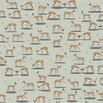 Artwork thumbnail, Springbok Pattern by ekpatterns