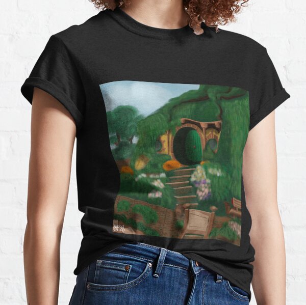 Bilbo's House Art Print Classic T-Shirt