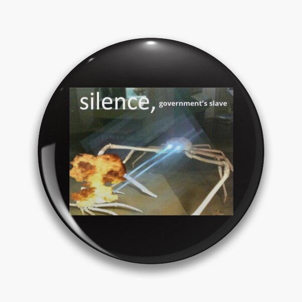 Item preview, Silence, government's slave designed and sold by ValorousVince.