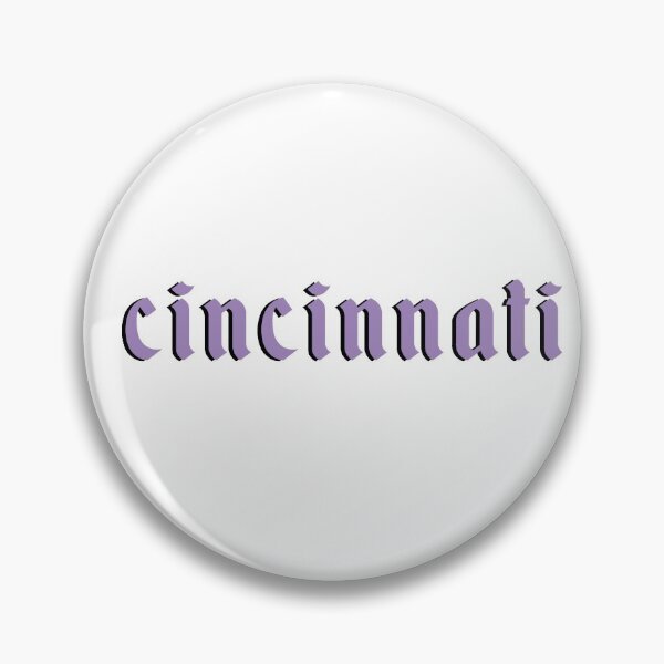 Item preview, Cincinnati (Purple) designed and sold by Anna Kubitz.