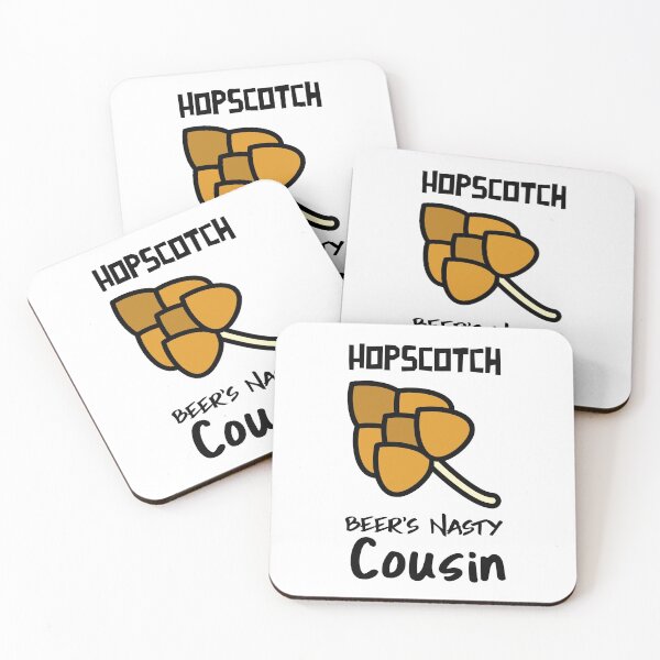 Item preview, Hopscotch Beer's Nasty Cousin. Beer. Scotch. Funny. Light Background. designed and sold by shirtdan.