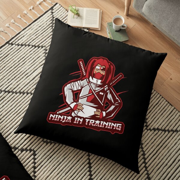 Cojines Y Almohadas Ninja Redbubble - ataque de ninjas no roblox be a parkour ninja