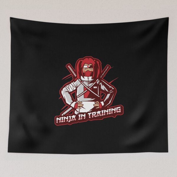 Item preview, Girl Ninja in Training designed and sold by friendlyspoon.