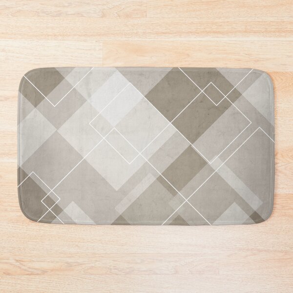 Item preview, Overlapping Diamond Design in Taupe designed and sold by simplydesignart.