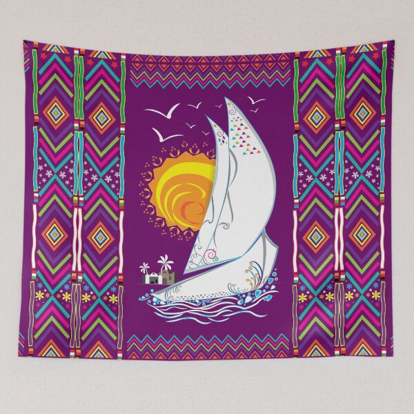 Item preview, Nubian Small Boat sail on River Nile in Summer  designed and sold by Nobiya.