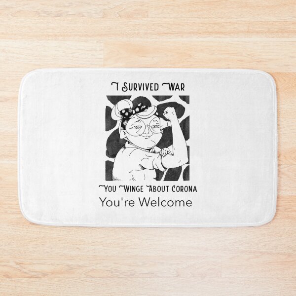 Item preview, I Survived War. You Winge About Corona designed and sold by shirtdan.