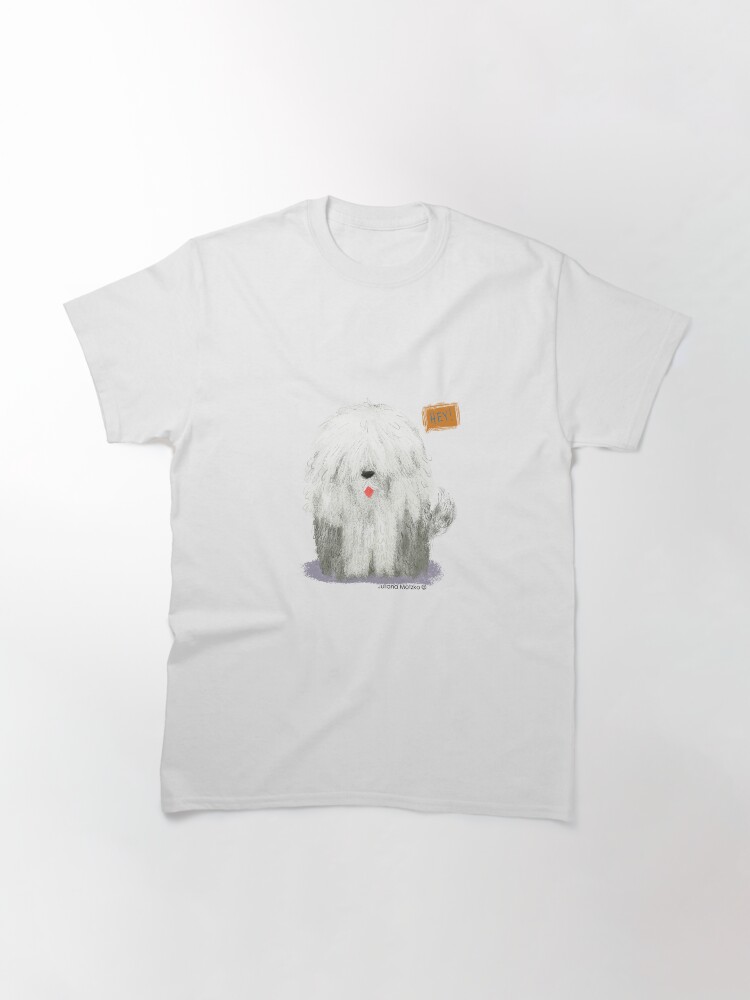 Alternate view of Old English Sheepdog Classic T-Shirt