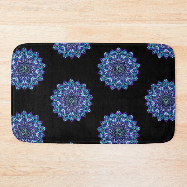 Item preview, blue purple mandala designed and sold by Emalee6302.