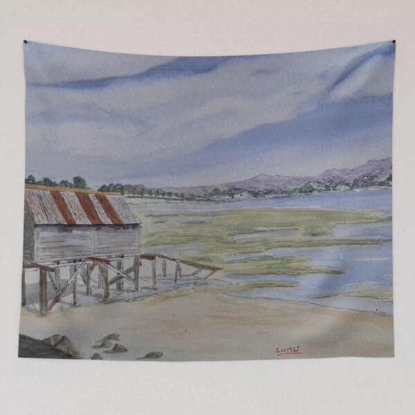 Item preview, NZboat house lumuart designed and sold by lumuart.