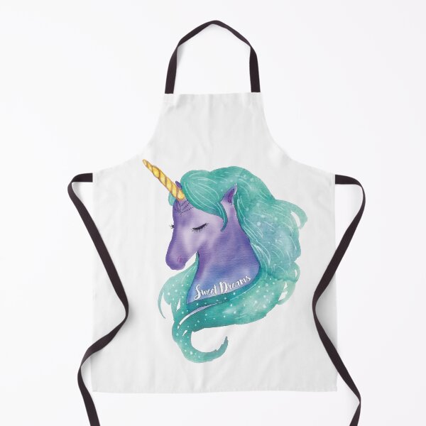Item preview, Purple and Teal Sweet Dreams Unicorn designed and sold by Pink Pineapple Works.