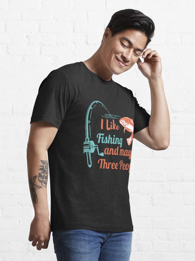 I love when the reel bends over, fisherman humor, father's day gift t-shirt  