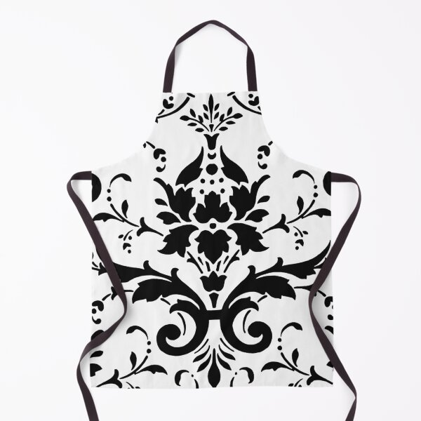 Item preview, Damask Ornate Black and White Victorian Design designed and sold by NaturePrints.