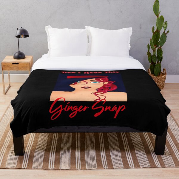 Item preview, Don't Make This Ginger Snap Design T-Shirt designed and sold by Paula Helit.