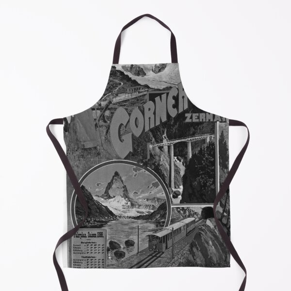 Item preview, Cornergrat Noire vintage travel poster designed and sold by stickart-marek.