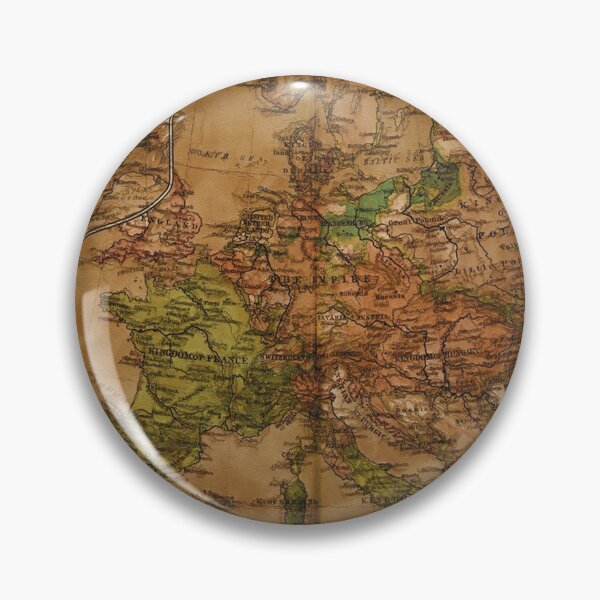 Item preview, Map of Europe 1740 designed and sold by NaturePrints.
