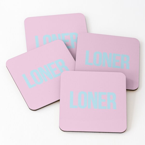Item preview, LONER Kali blue on pink designed and sold by DESPERATEANDY.