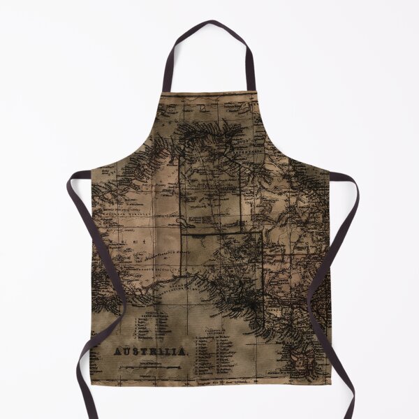 Item preview, Vintage Map of Australia designed and sold by NaturePrints.