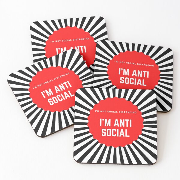 Item preview, what is antisocial anyways designed and sold by RollingthatD20.