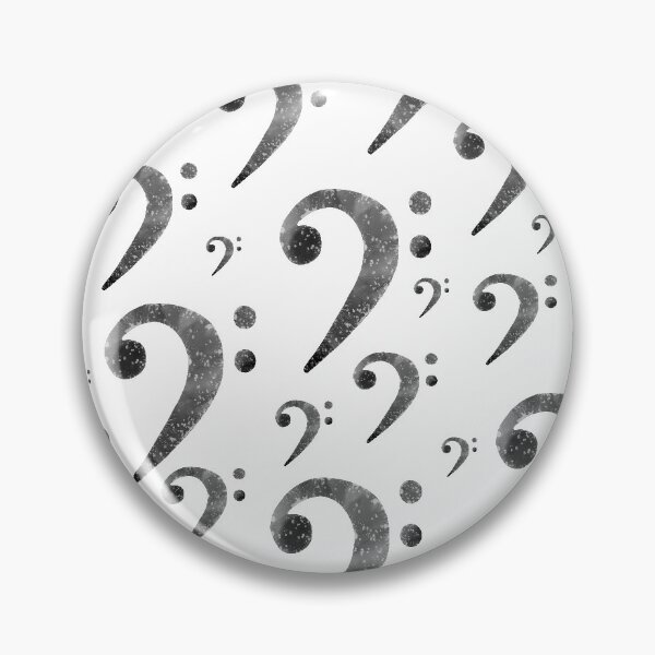 Item preview, Watercolor Music Bass Clef designed and sold by Tara Barnaba.