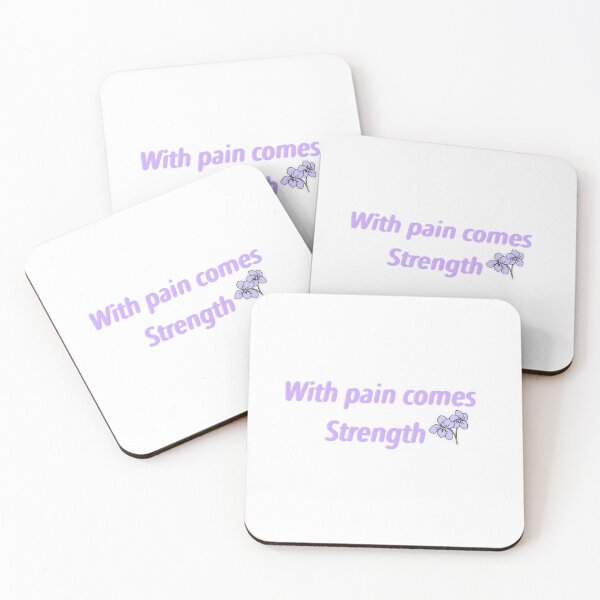 Item preview, with pain comes strength designed and sold by Stickersbylm !.