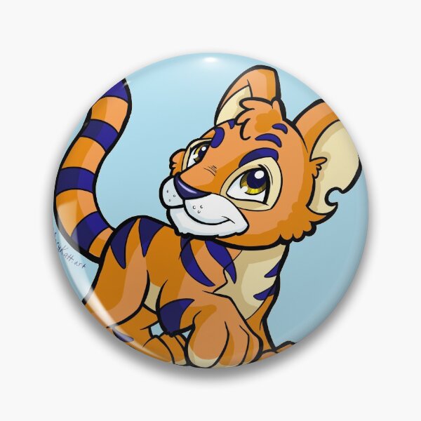 Item preview, Neopets - Orange Kougra designed and sold by MaryKatt.