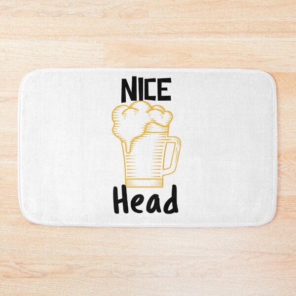 Item preview, Nice Head. Frothy Beer. Funny. Light Background. designed and sold by shirtdan.