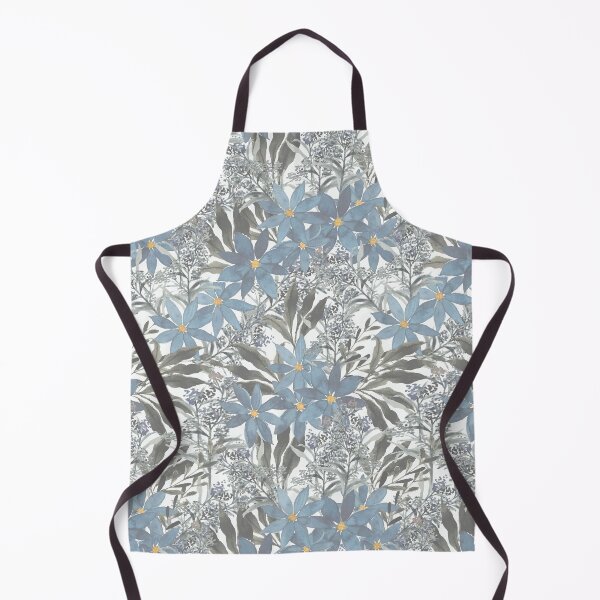 Item preview, Blue Wildflower Pattern designed and sold by Justine Miller.