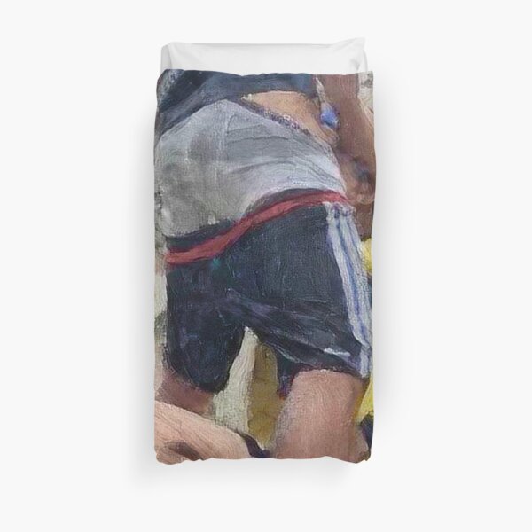 Back Alley Negotiation Duvet Cover