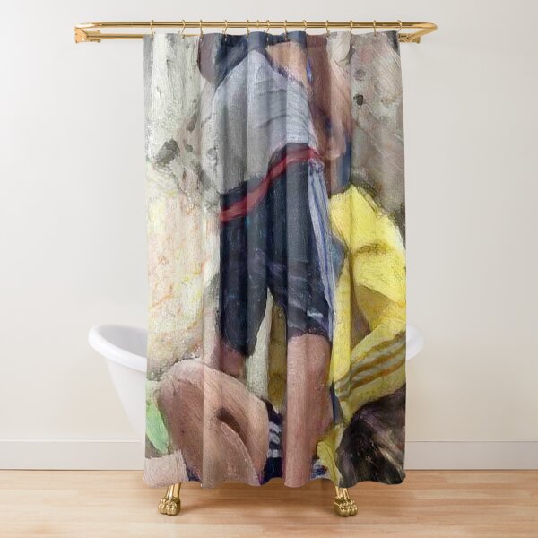 Back Alley Negotiation Shower Curtain