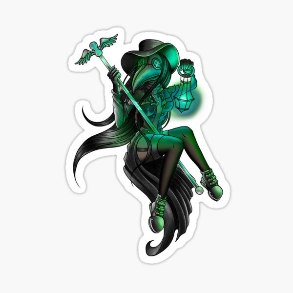 Item preview, Plague Doctor Pinup  designed and sold by CrimsonSkye.