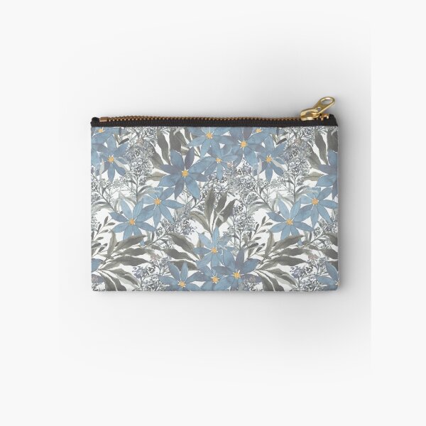 Item preview, Blue Wildflower Pattern designed and sold by Justine Miller.