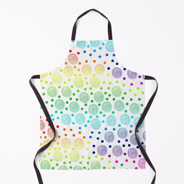 Item preview, Circles in Circles All Over - Rainbow designed and sold by Whoopsidoodle.