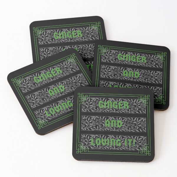 Item preview, Ginger and Loving It Celtic Print designed and sold by Ginger Life Designs.