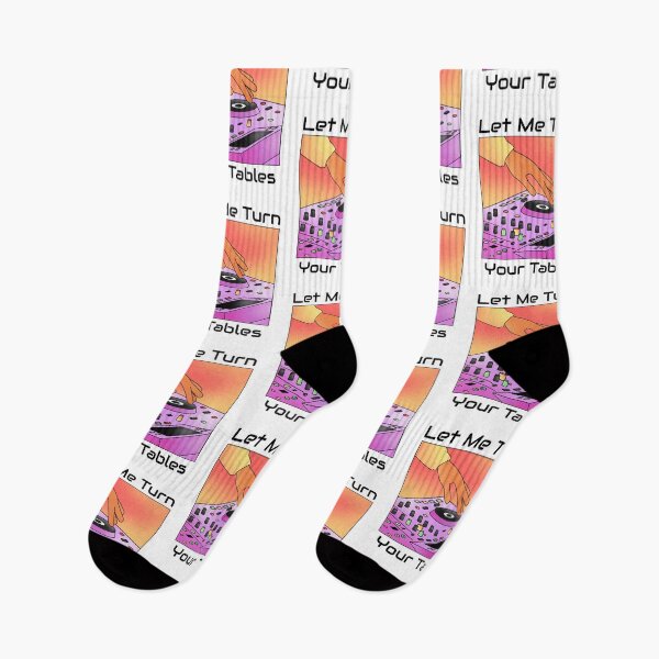 Item preview, Let Me Turn Your Tables. DJ Pun. Light Background designed and sold by shirtdan.