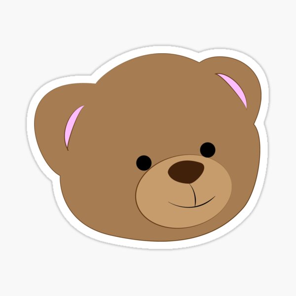 Teddy bear design Sticker