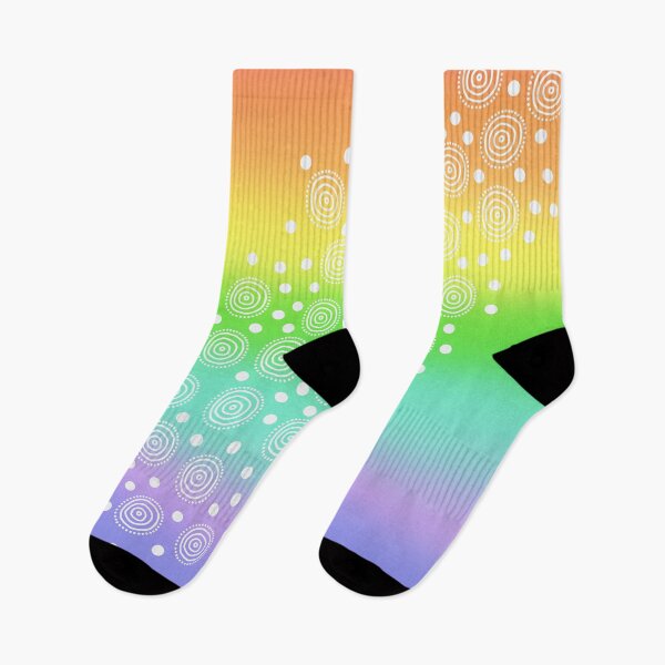 Item preview, Circles in Circles - Rainbow! designed and sold by Whoopsidoodle.