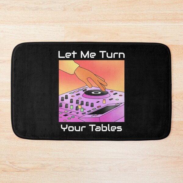 Item preview, Let Me Turn Your Tables. DJ Pun. Dark Background designed and sold by shirtdan.