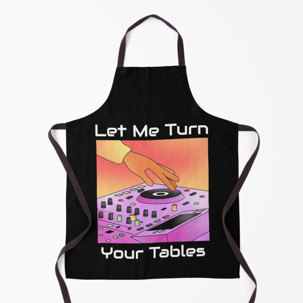 Item preview, Let Me Turn Your Tables. DJ Pun. Dark Background designed and sold by shirtdan.