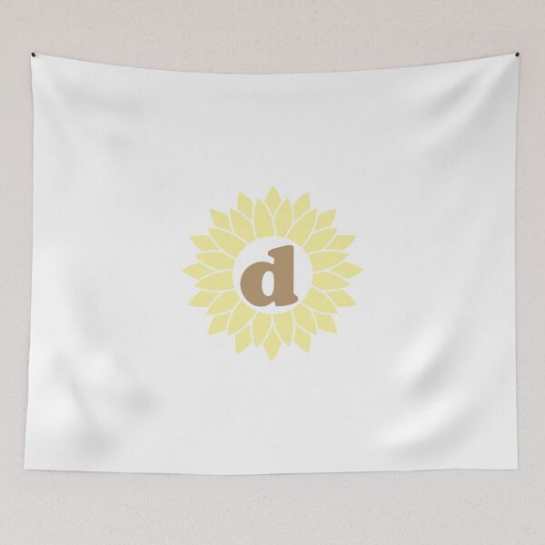 Item preview, D Sunflower designed and sold by fmbajorat.