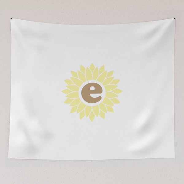 Item preview, E Sunflower designed and sold by fmbajorat.